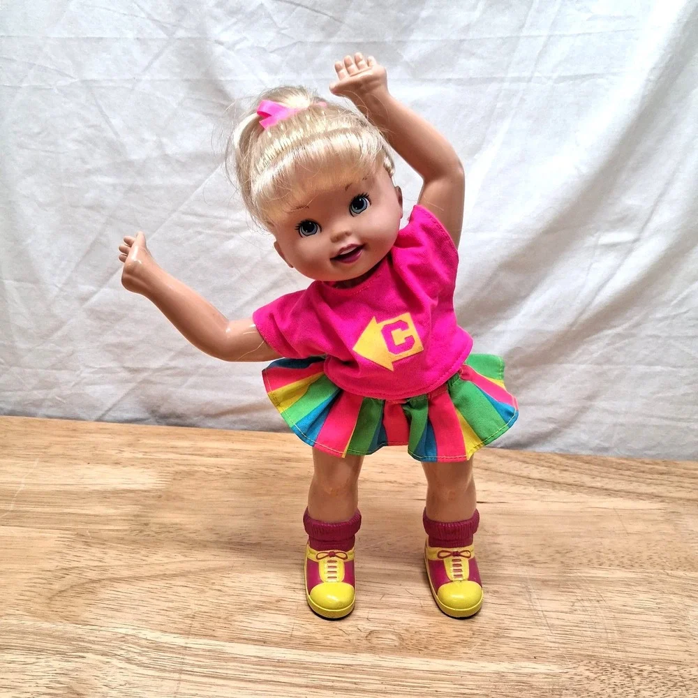 Toy Biz Vintage 1997 Casey Cartwheel Cheerleader Retro Doll 90s Replacement